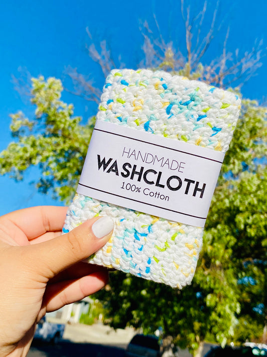 Single Speckled Washcloth