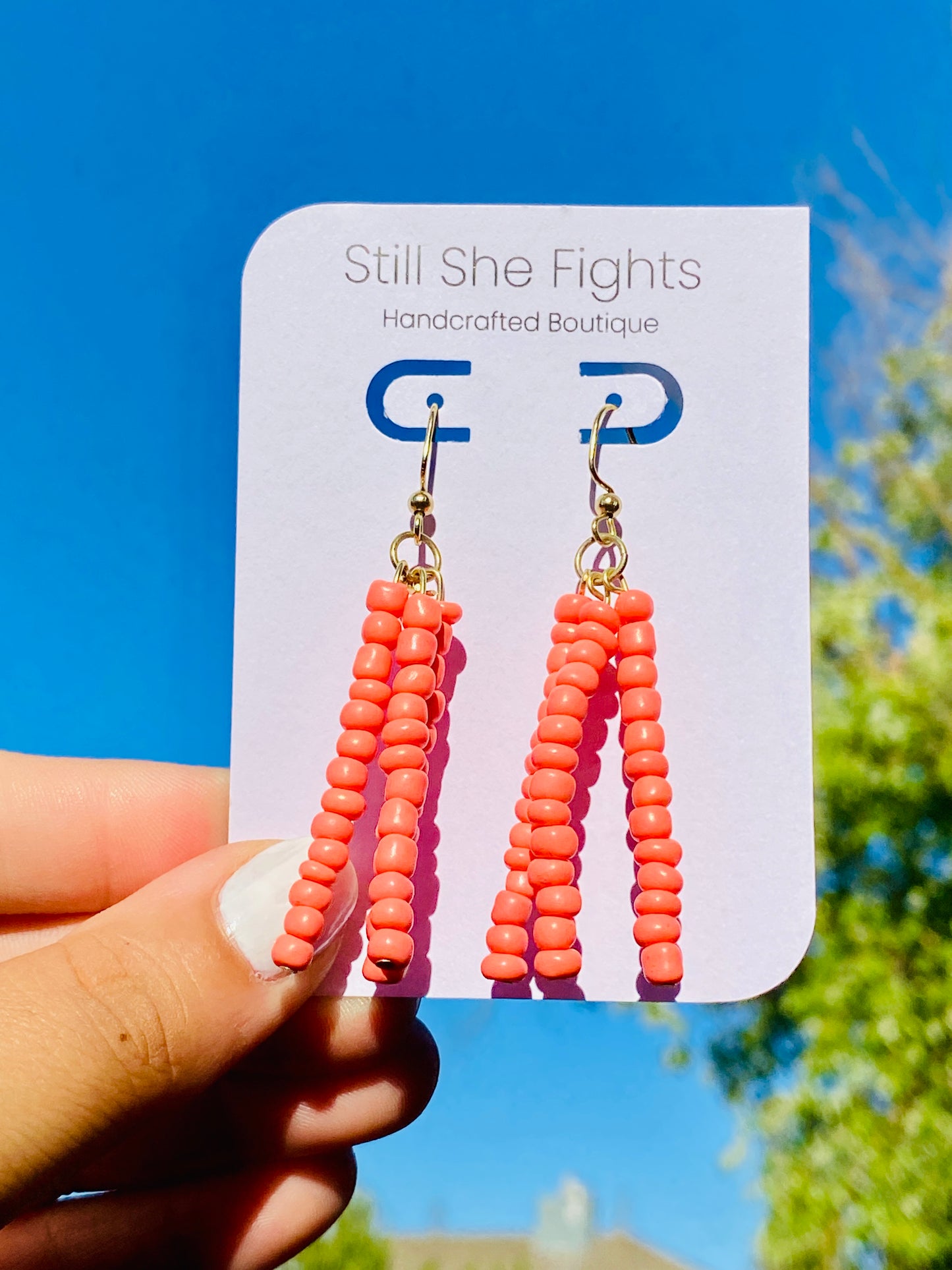 Pink Tassels