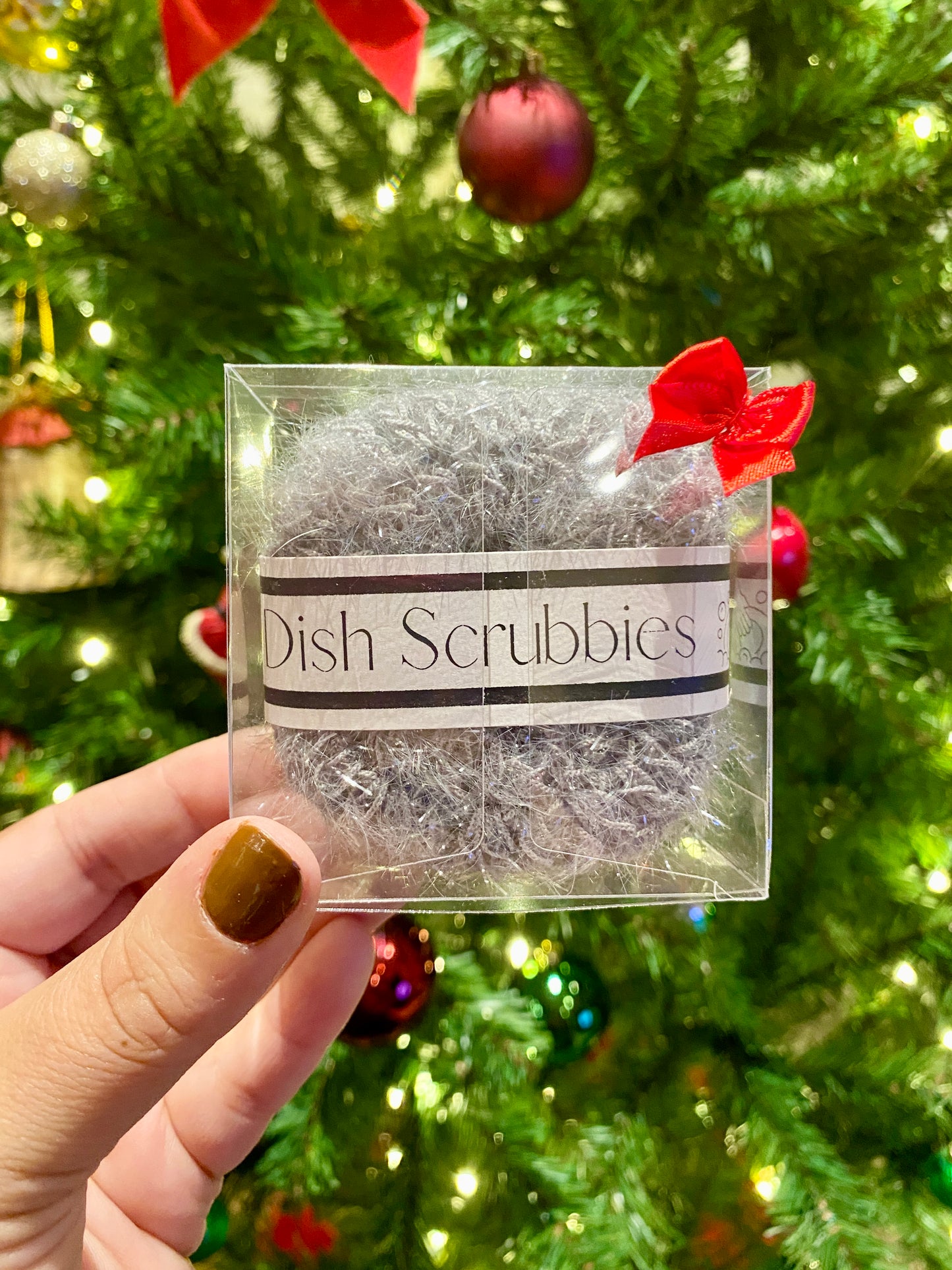 Grey Dish Scrubbie