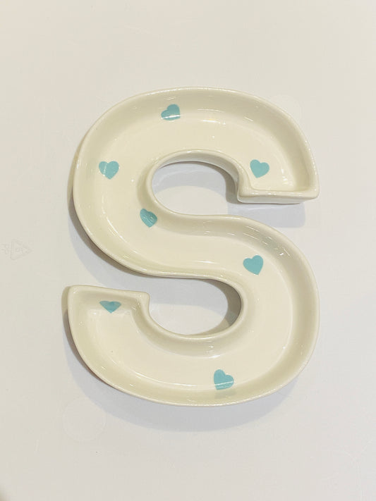 S Heart Jewelry Tray