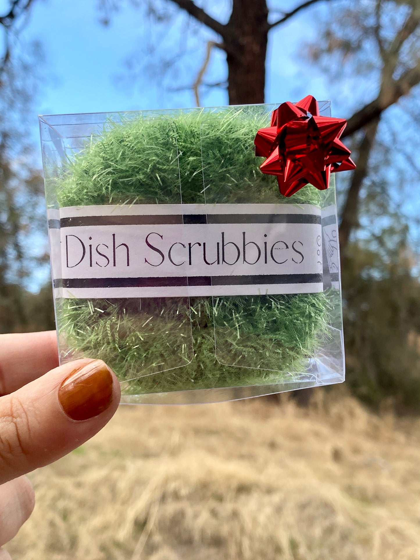 Green Dish Scrubbie